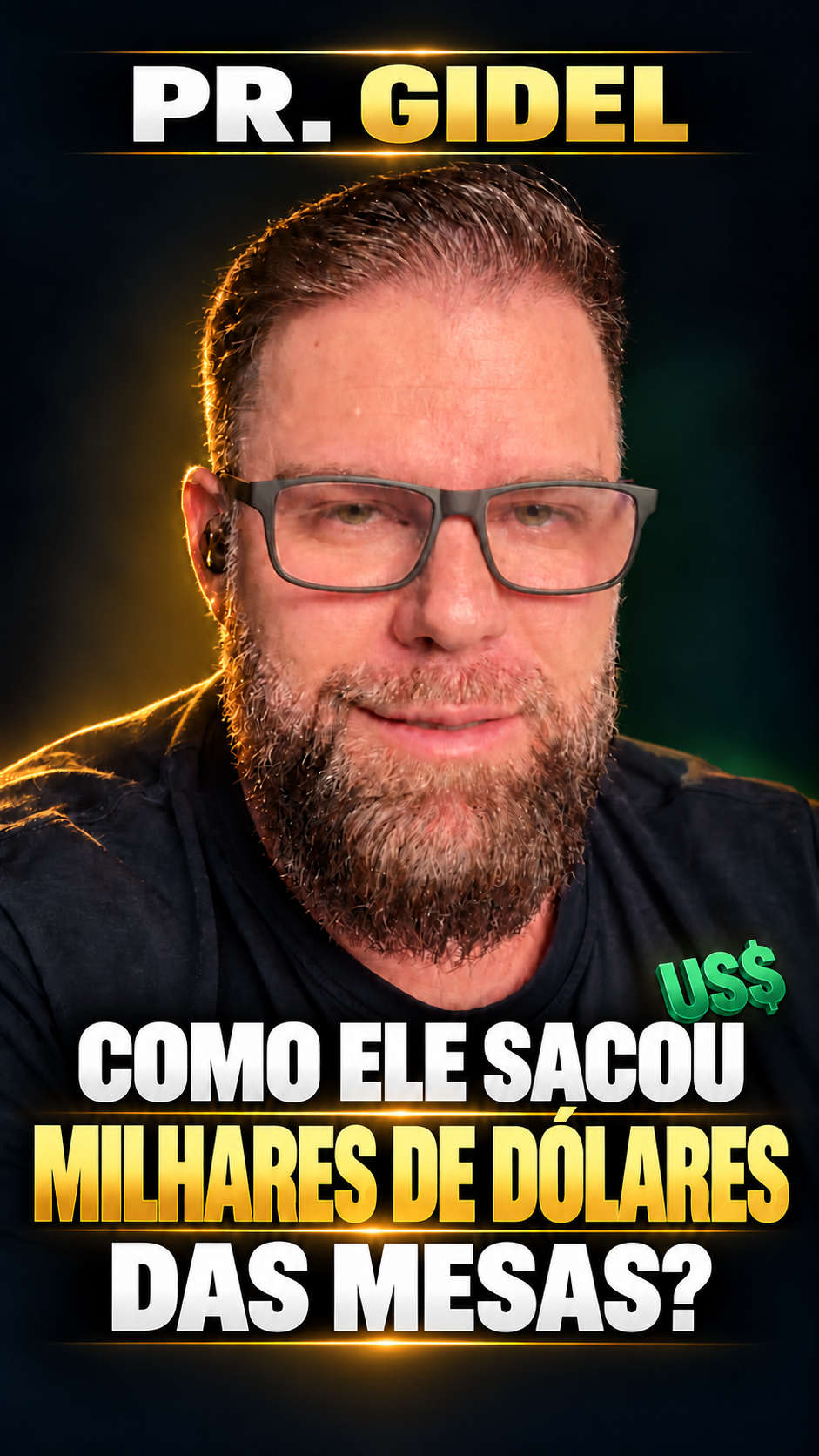 Capa do depoimento de Gidel sobre saques em mesas proprietárias